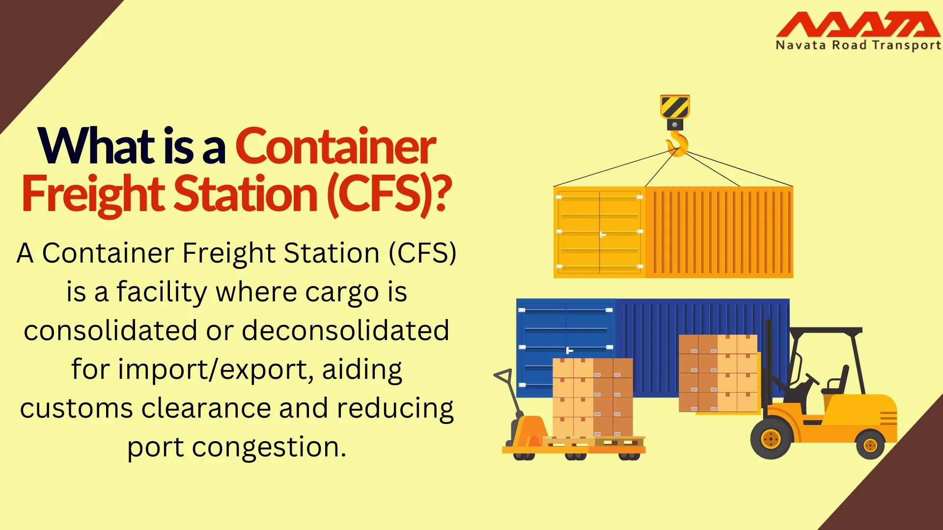 What is a Container Freight Station