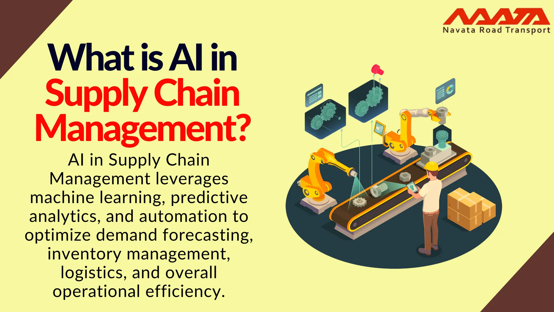 Artificial Intelligence Transforming Supply Chain