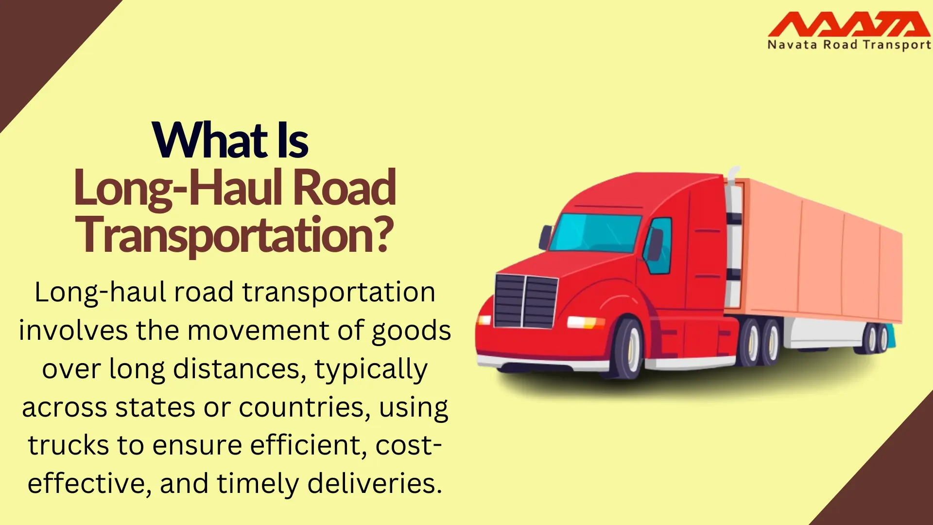 Long-Haul Road Transportation
