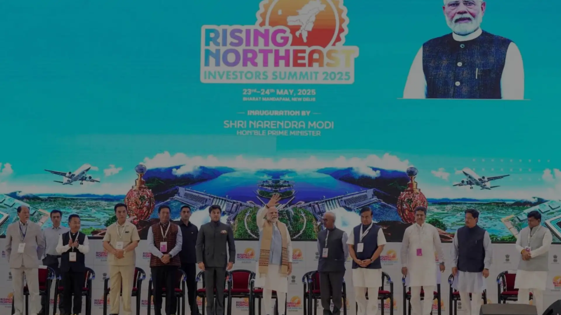 Read more about the article Prime Minister Inaugurates Rising North East Investors Summit 2025