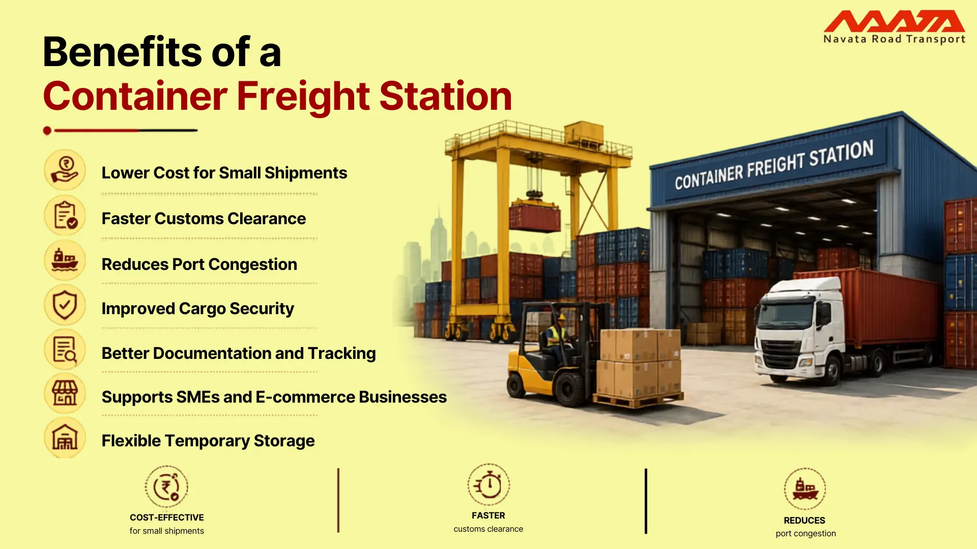 Benefits of Container Freight Station