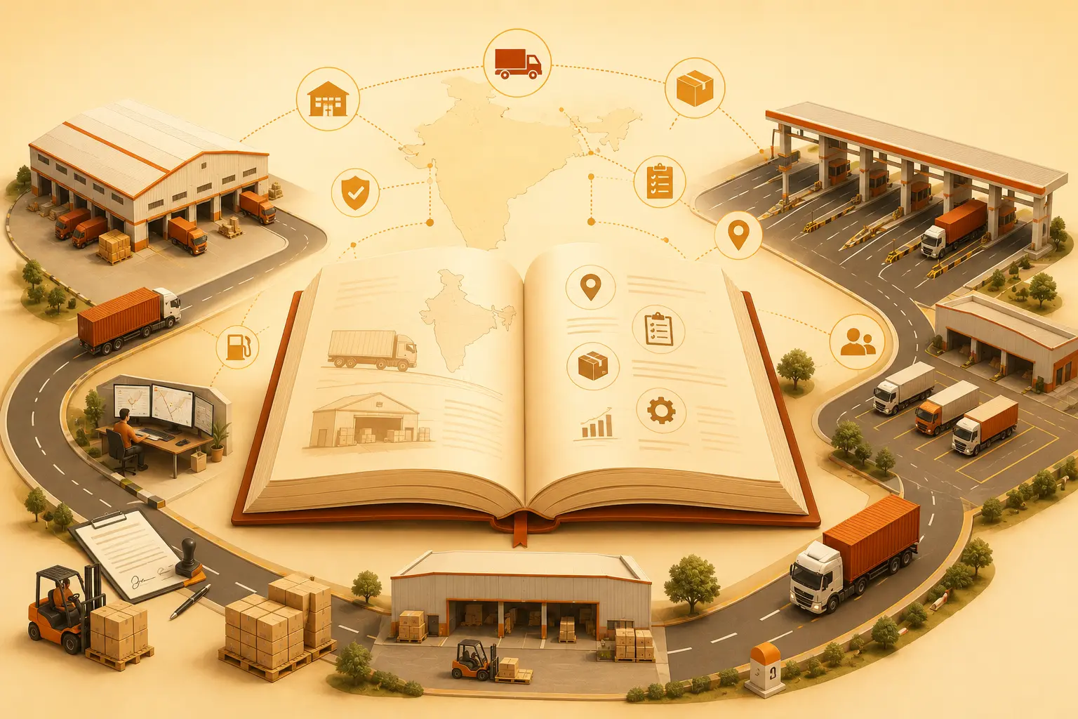 Read more about the article The A to Z Dictionary of Indian Road Logistics (2026 Edition)